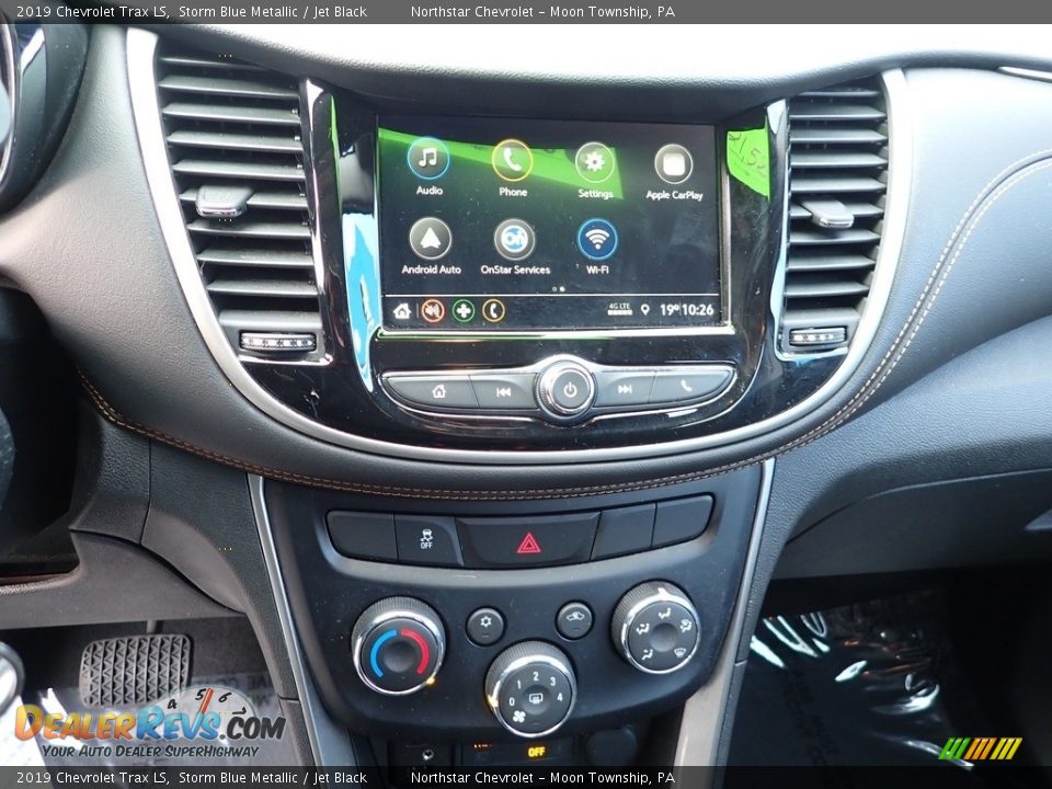 2019 Chevrolet Trax LS Storm Blue Metallic / Jet Black Photo #27