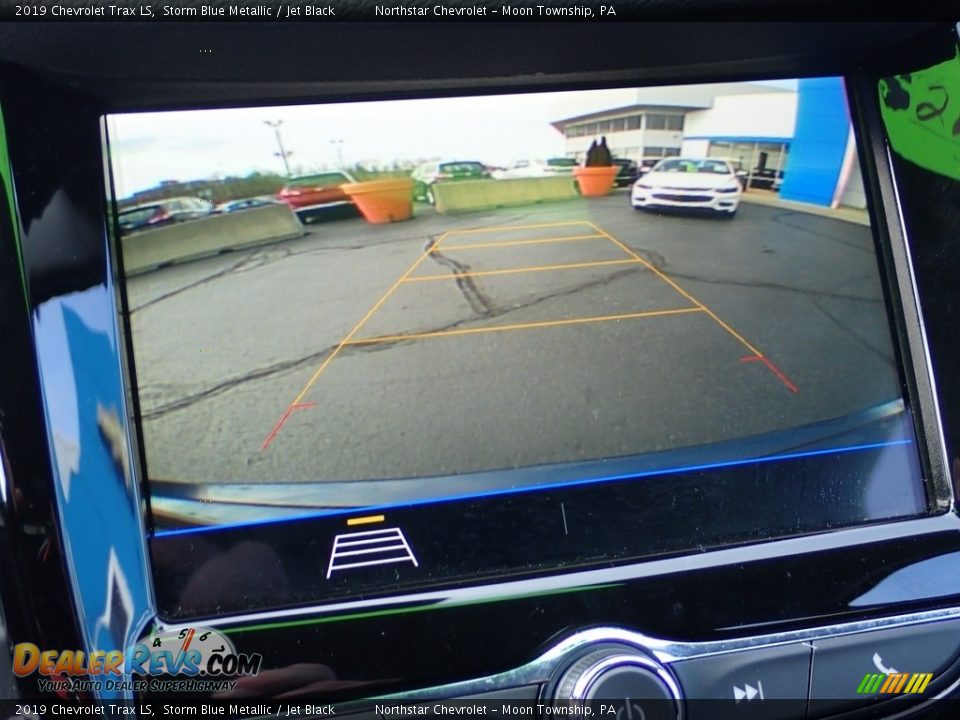 2019 Chevrolet Trax LS Storm Blue Metallic / Jet Black Photo #30