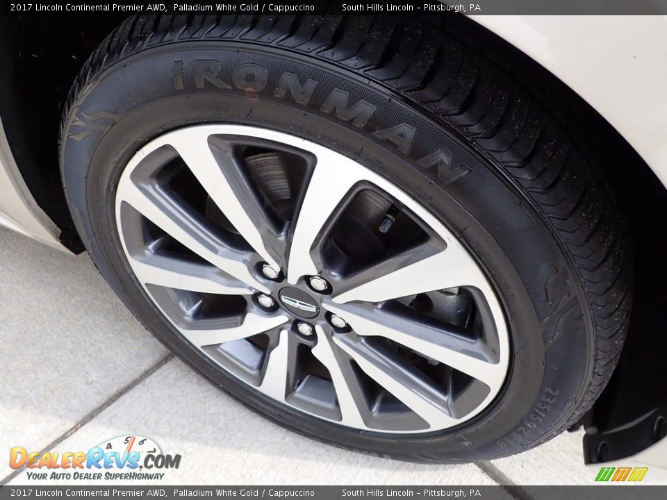 2017 Lincoln Continental Premier AWD Wheel Photo #10