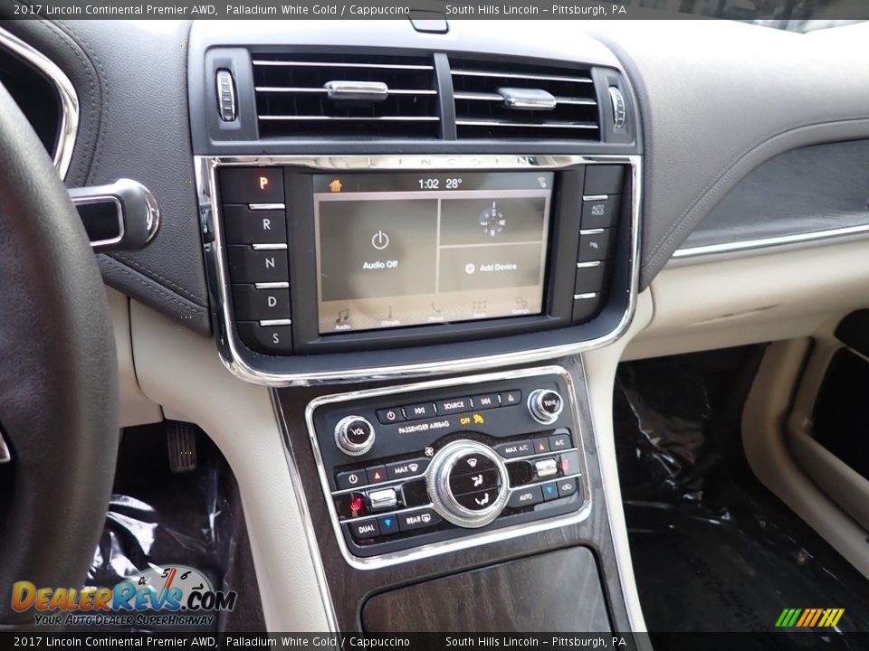 Controls of 2017 Lincoln Continental Premier AWD Photo #22