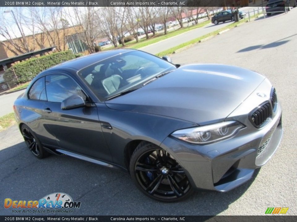 2018 BMW M2 Coupe Mineral Grey Metallic / Black Photo #3