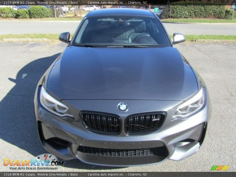 2018 BMW M2 Coupe Mineral Grey Metallic / Black Photo #4
