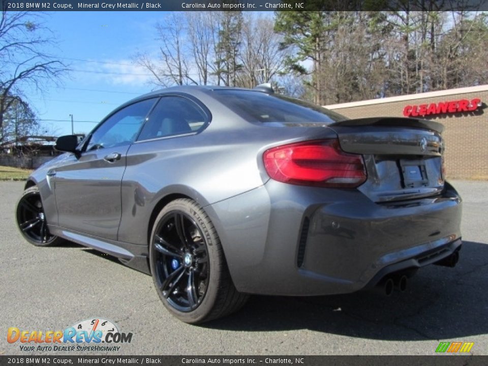 2018 BMW M2 Coupe Mineral Grey Metallic / Black Photo #8