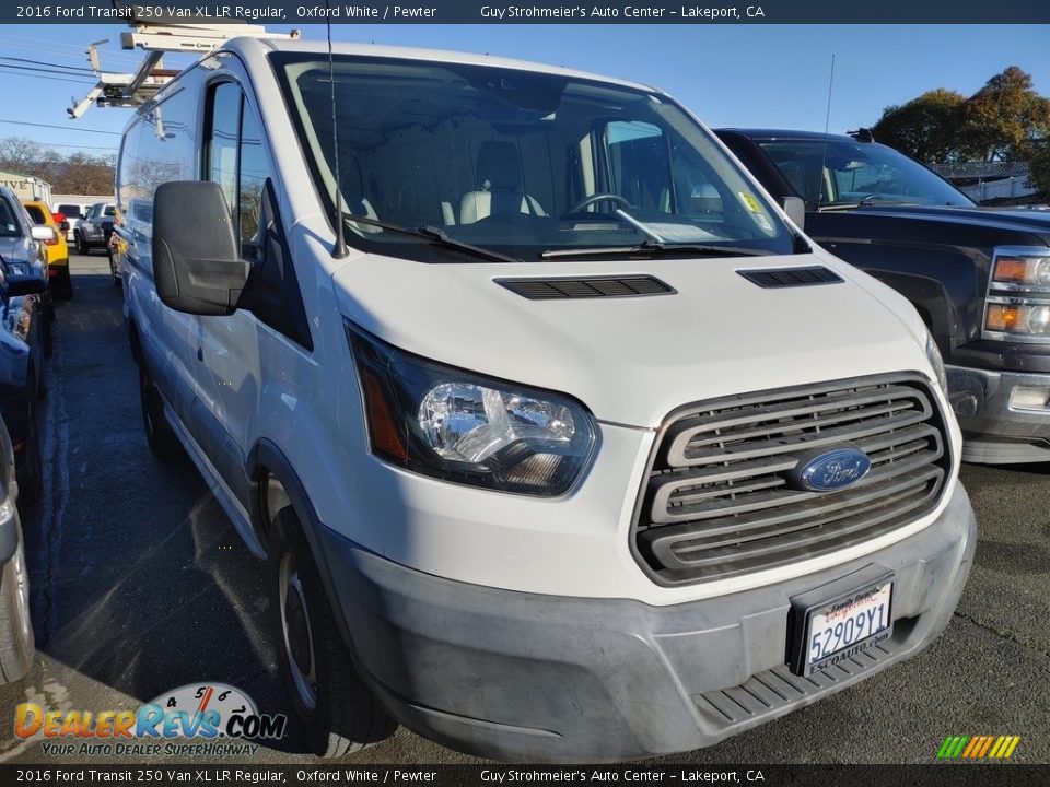 2016 Ford Transit 250 Van XL LR Regular Oxford White / Pewter Photo #1