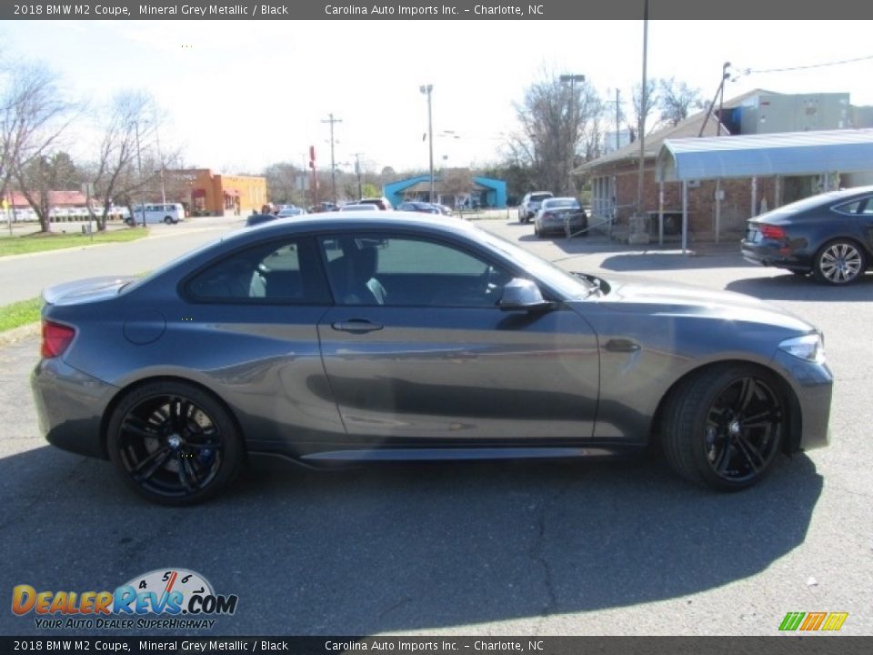 2018 BMW M2 Coupe Mineral Grey Metallic / Black Photo #12
