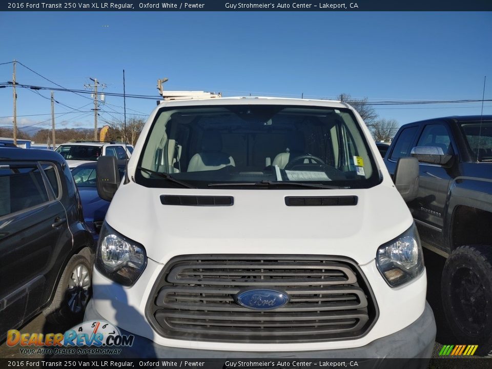 2016 Ford Transit 250 Van XL LR Regular Oxford White / Pewter Photo #2