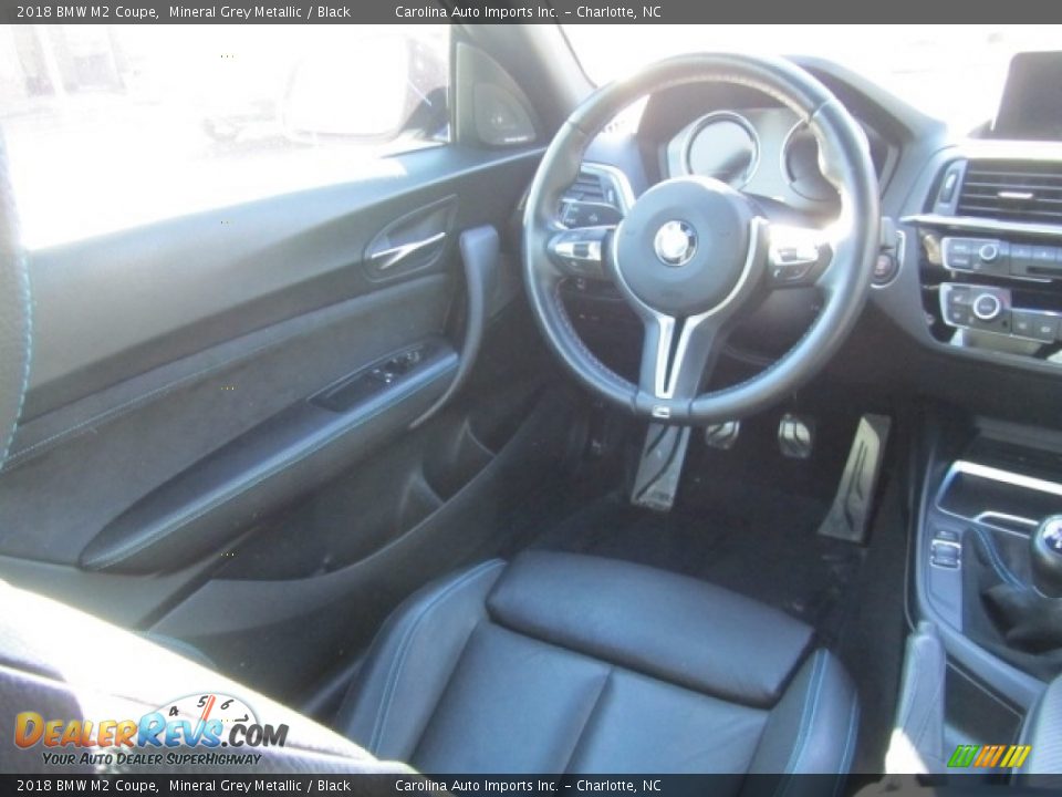 2018 BMW M2 Coupe Mineral Grey Metallic / Black Photo #13