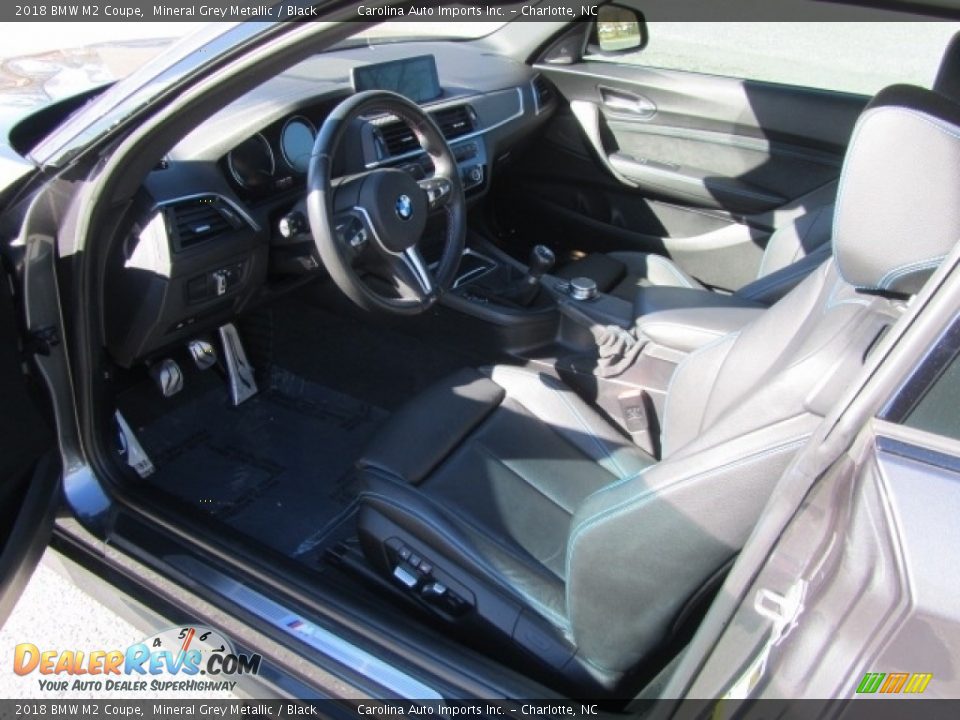 2018 BMW M2 Coupe Mineral Grey Metallic / Black Photo #18