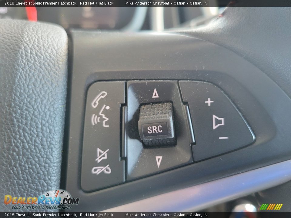 2018 Chevrolet Sonic Premier Hatchback Steering Wheel Photo #22