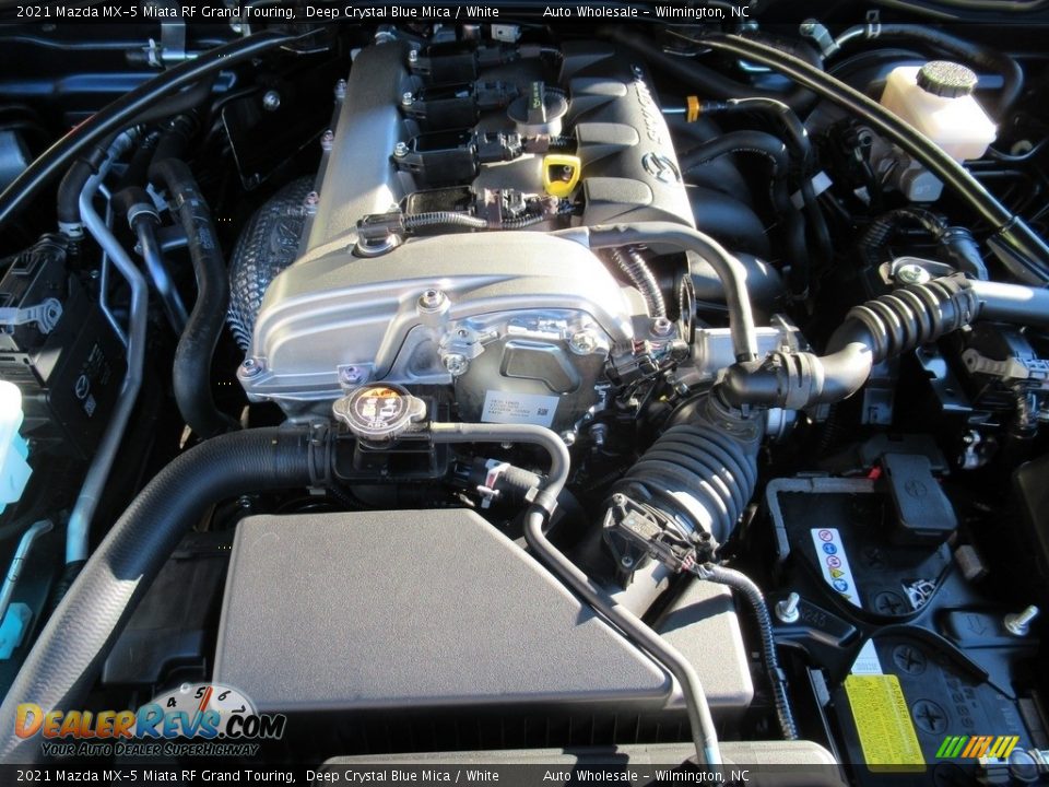 2021 Mazda MX-5 Miata RF Grand Touring 2.0 Liter SKYACTIV-G DI DOHC 16-Valve VVT 4 Cylinder Engine Photo #7