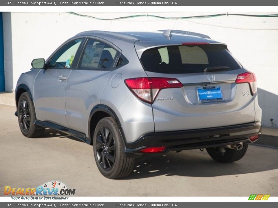 2022 Honda HR-V Sport AWD Lunar Silver Metallic / Black Photo #2