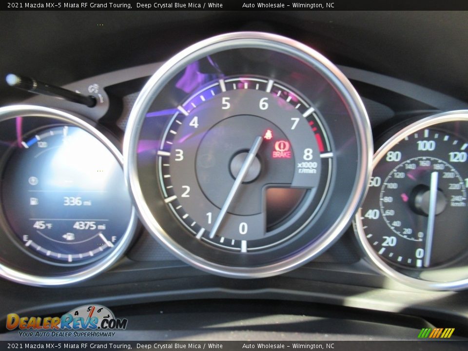 2021 Mazda MX-5 Miata RF Grand Touring Gauges Photo #14