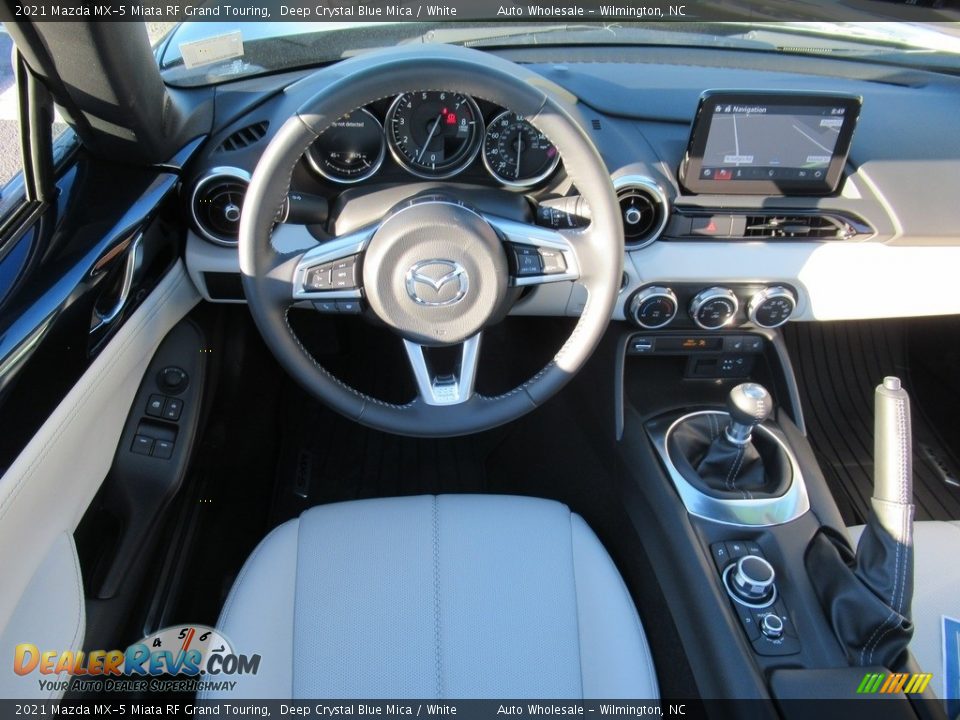 Dashboard of 2021 Mazda MX-5 Miata RF Grand Touring Photo #15