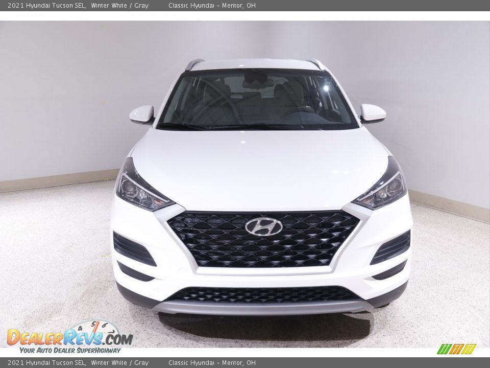 2021 Hyundai Tucson SEL Winter White / Gray Photo #2