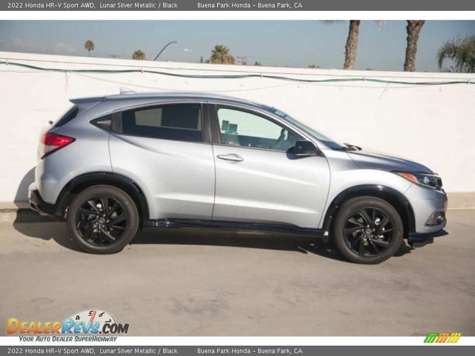 Lunar Silver Metallic 2022 Honda HR-V Sport AWD Photo #8