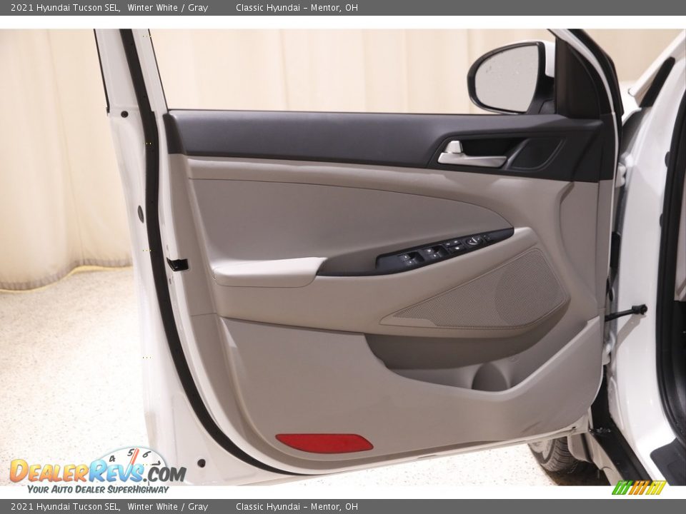 2021 Hyundai Tucson SEL Winter White / Gray Photo #4