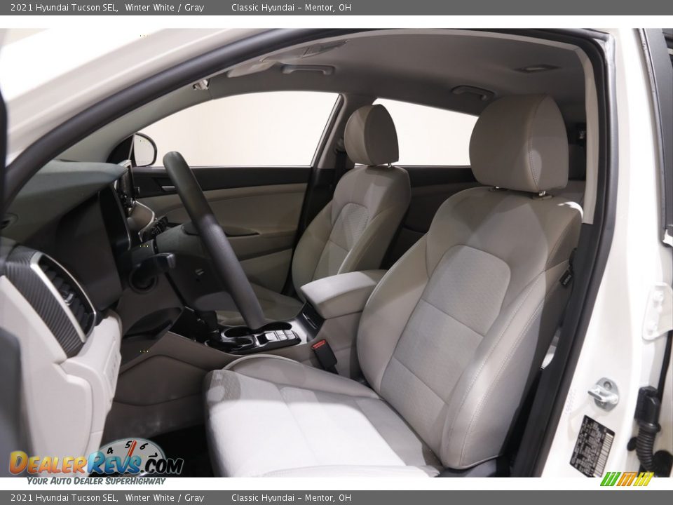 2021 Hyundai Tucson SEL Winter White / Gray Photo #5