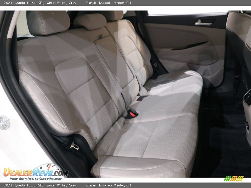 2021 Hyundai Tucson SEL Winter White / Gray Photo #15