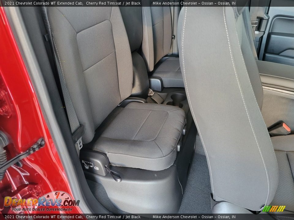 2021 Chevrolet Colorado WT Extended Cab Cherry Red Tintcoat / Jet Black Photo #18