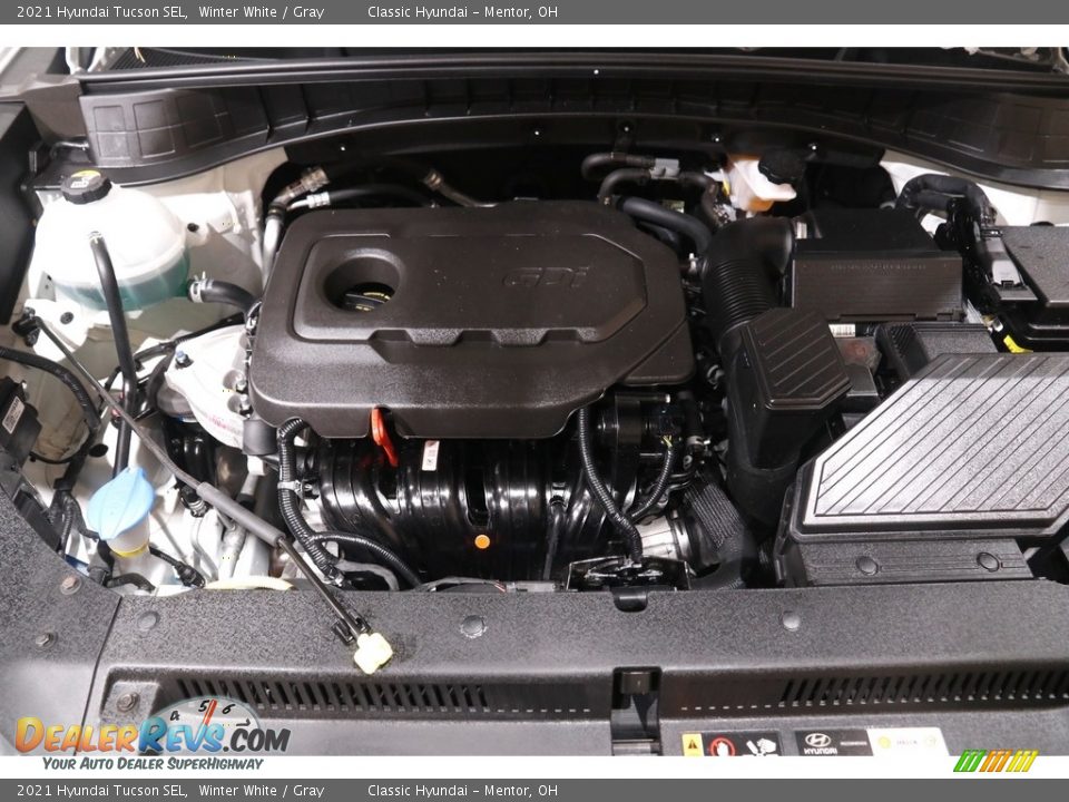 2021 Hyundai Tucson SEL Winter White / Gray Photo #18