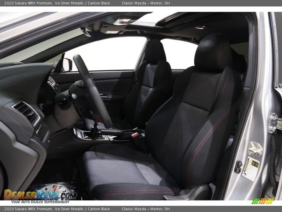 2020 Subaru WRX Premium Ice Silver Metallic / Carbon Black Photo #5