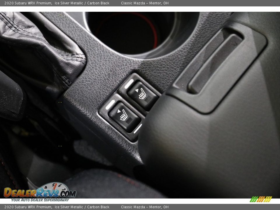2020 Subaru WRX Premium Ice Silver Metallic / Carbon Black Photo #18
