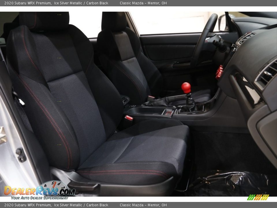 2020 Subaru WRX Premium Ice Silver Metallic / Carbon Black Photo #19