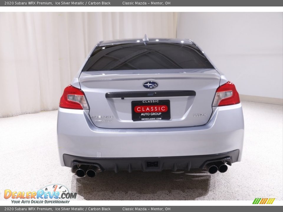 2020 Subaru WRX Premium Ice Silver Metallic / Carbon Black Photo #22