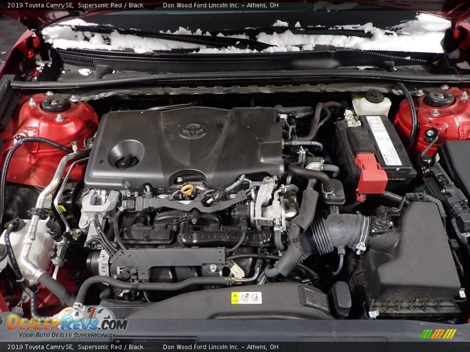 2019 Toyota Camry SE Supersonic Red / Black Photo #8