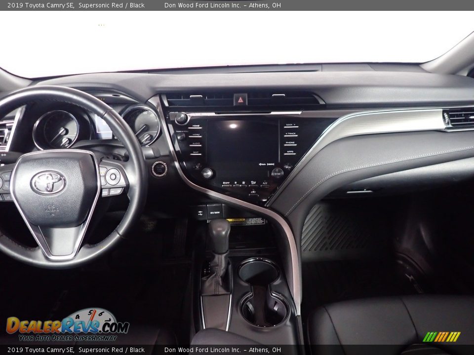 2019 Toyota Camry SE Supersonic Red / Black Photo #26