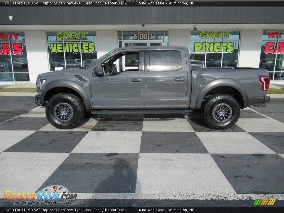 2020 Ford F150 SVT Raptor SuperCrew 4x4 Lead Foot / Raptor Black Photo #1