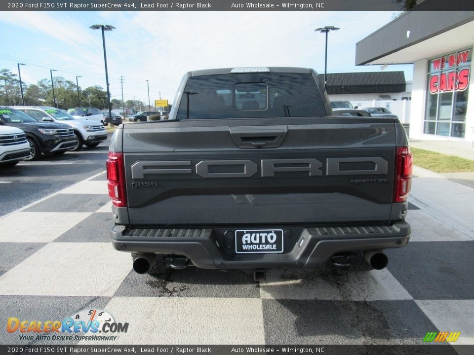 2020 Ford F150 SVT Raptor SuperCrew 4x4 Lead Foot / Raptor Black Photo #4