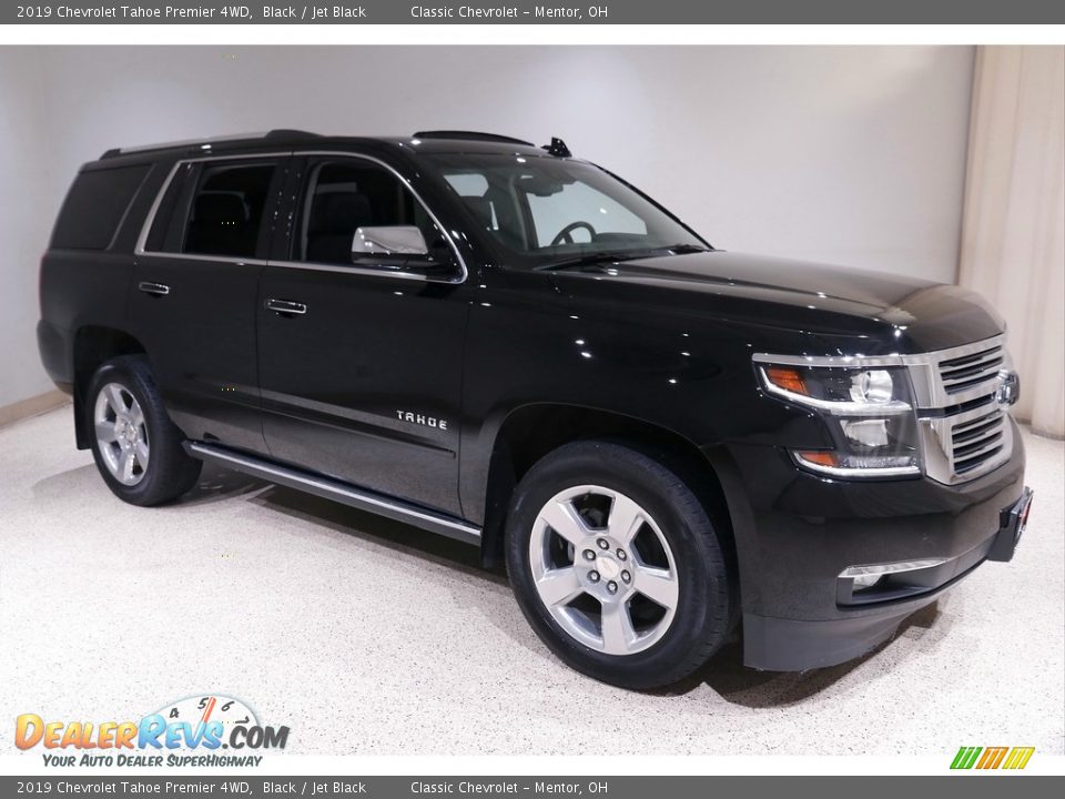 2019 Chevrolet Tahoe Premier 4WD Black / Jet Black Photo #1