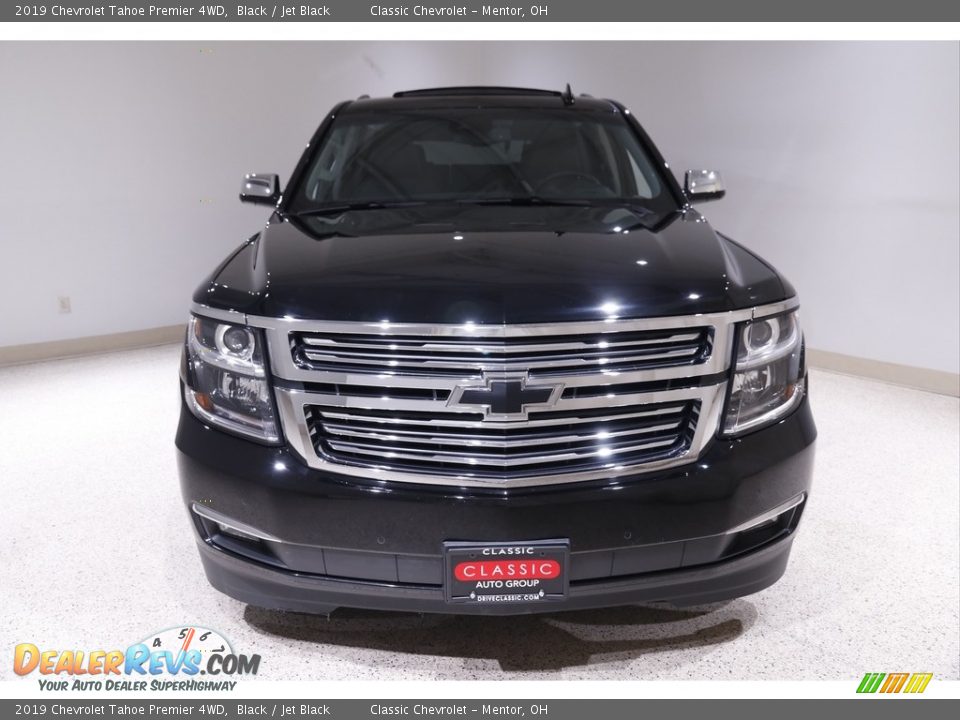 2019 Chevrolet Tahoe Premier 4WD Black / Jet Black Photo #2