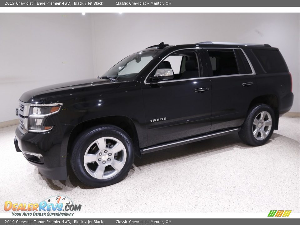 2019 Chevrolet Tahoe Premier 4WD Black / Jet Black Photo #3