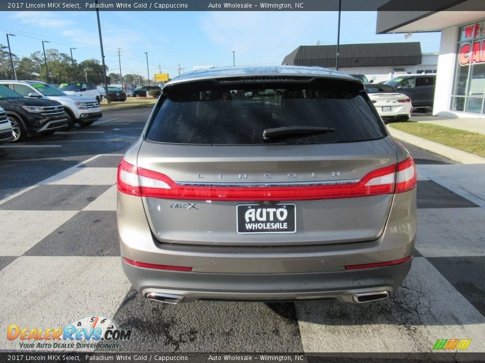 2017 Lincoln MKX Select Palladium White Gold / Cappuccino Photo #4
