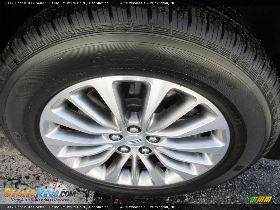 2017 Lincoln MKX Select Palladium White Gold / Cappuccino Photo #7