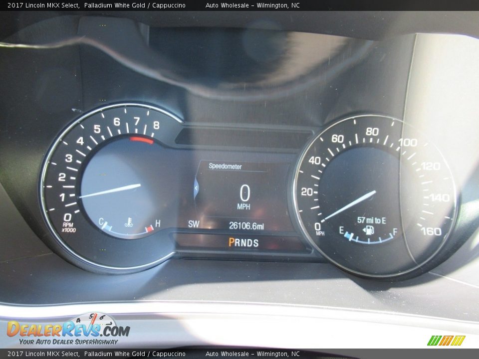 2017 Lincoln MKX Select Palladium White Gold / Cappuccino Photo #16