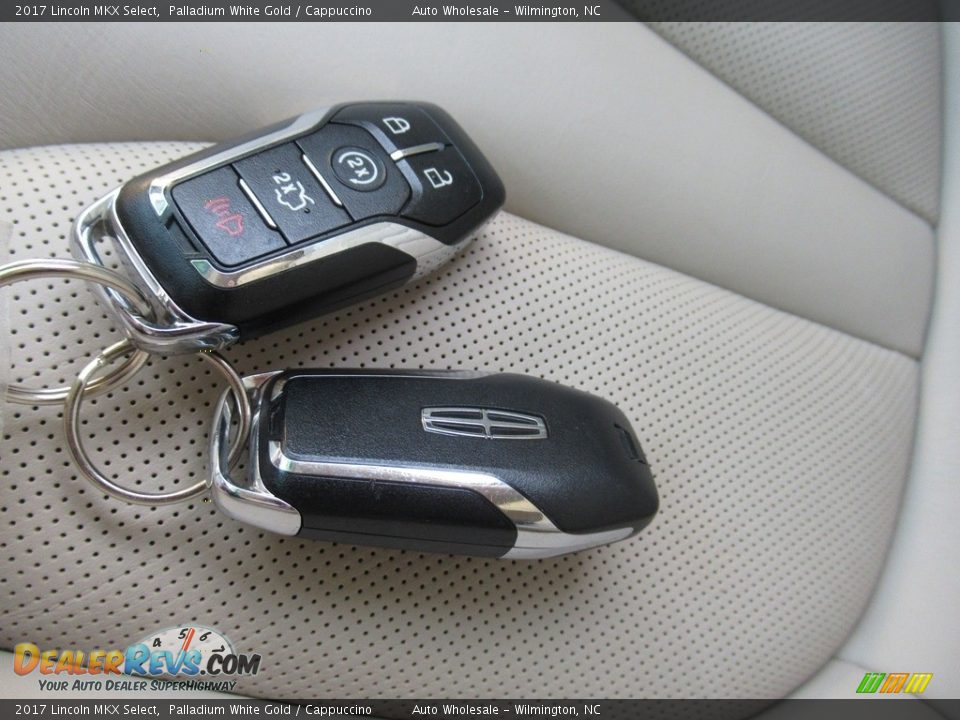 2017 Lincoln MKX Select Palladium White Gold / Cappuccino Photo #20