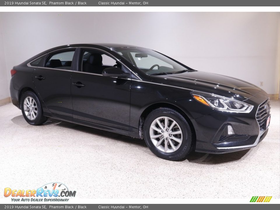 2019 Hyundai Sonata SE Phantom Black / Black Photo #1