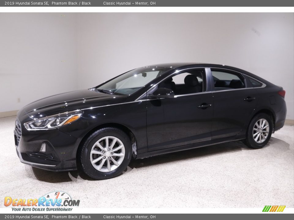 2019 Hyundai Sonata SE Phantom Black / Black Photo #3