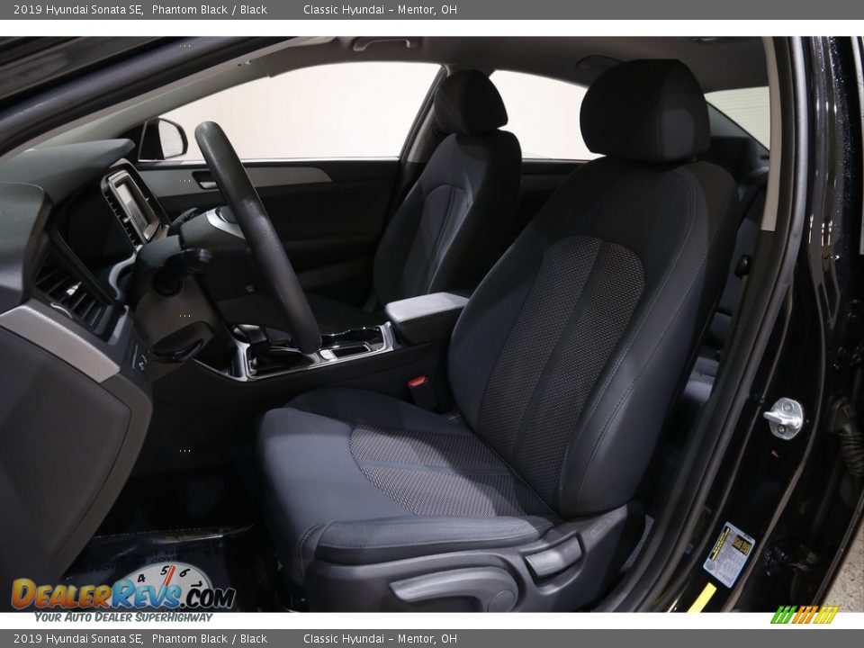 2019 Hyundai Sonata SE Phantom Black / Black Photo #5