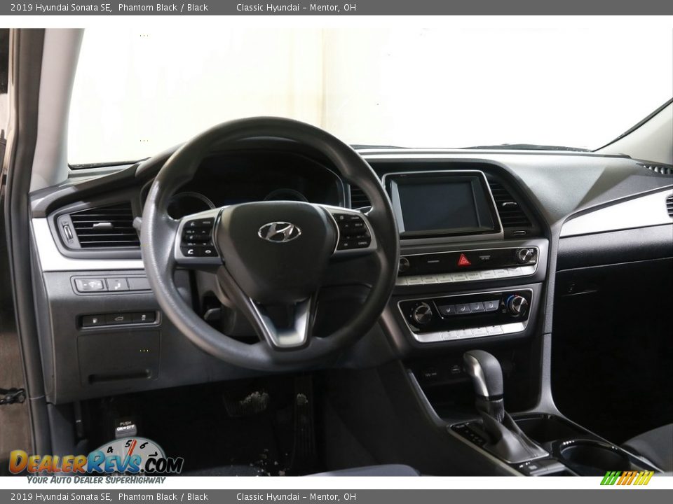 2019 Hyundai Sonata SE Phantom Black / Black Photo #6