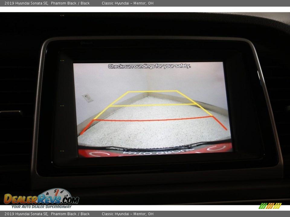 2019 Hyundai Sonata SE Phantom Black / Black Photo #11