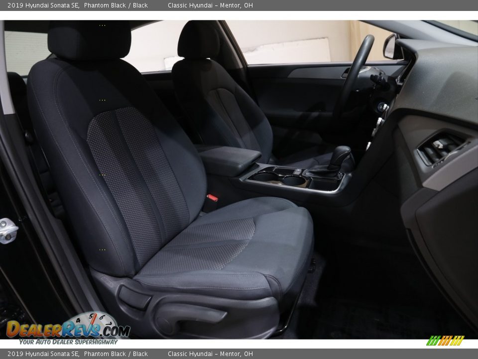 2019 Hyundai Sonata SE Phantom Black / Black Photo #14