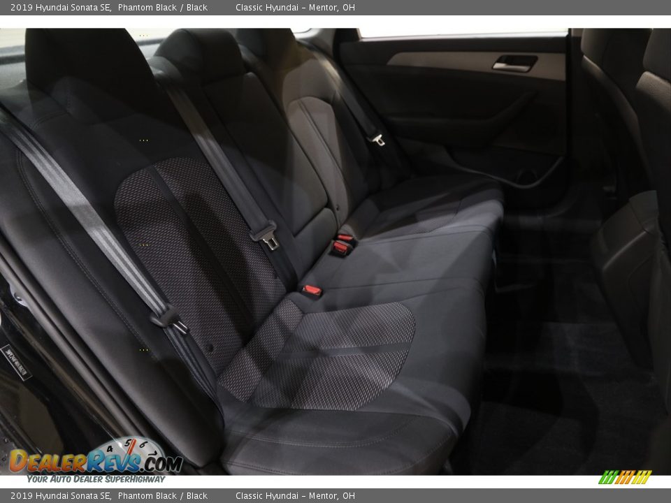 2019 Hyundai Sonata SE Phantom Black / Black Photo #15