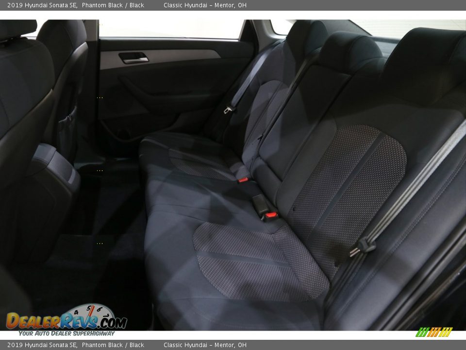 2019 Hyundai Sonata SE Phantom Black / Black Photo #16