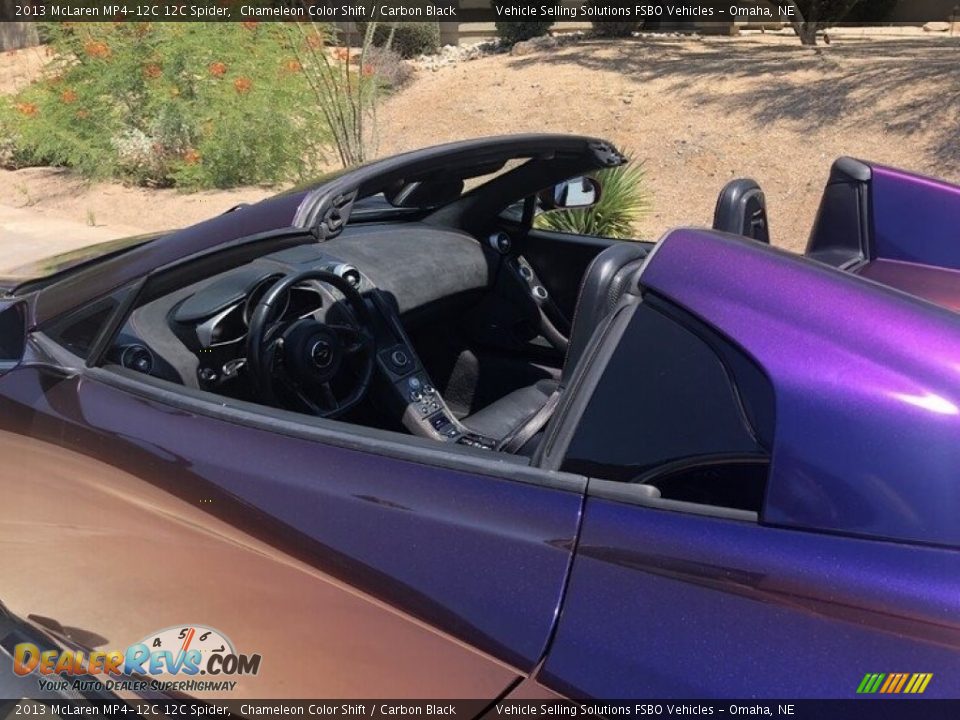 2013 McLaren MP4-12C 12C Spider Chameleon Color Shift / Carbon Black Photo #1