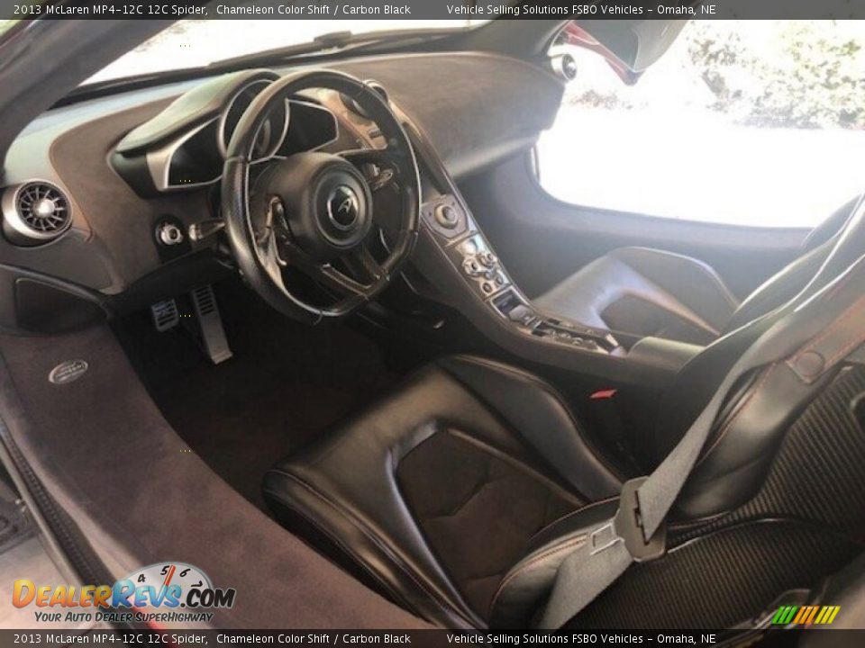 2013 McLaren MP4-12C 12C Spider Chameleon Color Shift / Carbon Black Photo #2