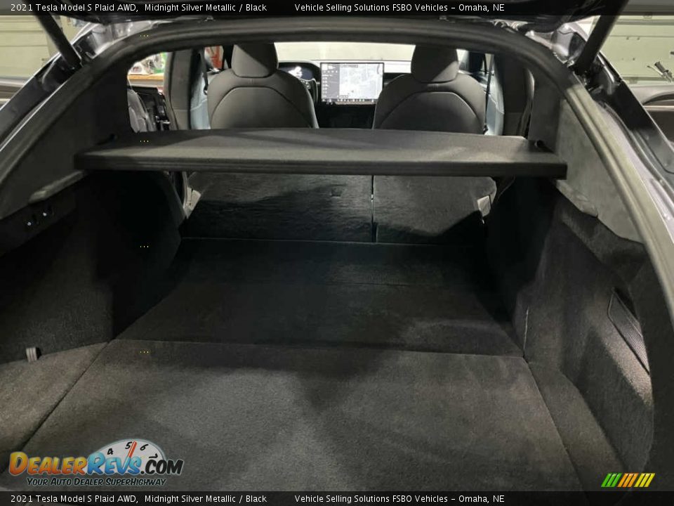 2021 Tesla Model S Plaid AWD Trunk Photo #8